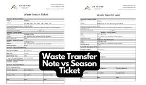 Understanding Waste Transfer Notes vs. Season Notes
